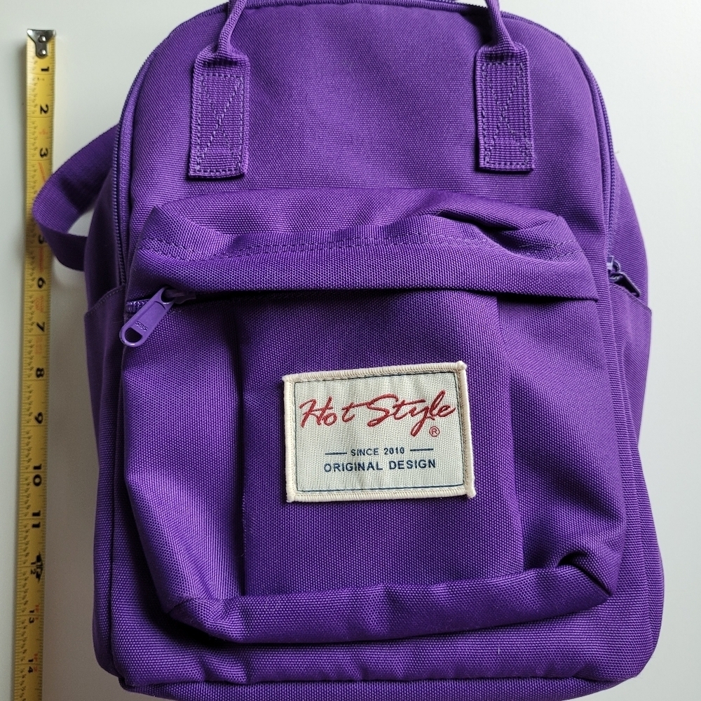 Purple Backpack for Men - Picture 2 of 7